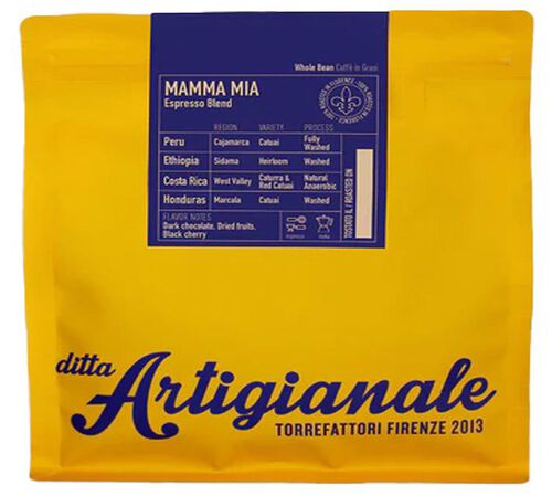 Ditta Artigianale Specialty Coffee Beans Mamma Mia Blend - 250g