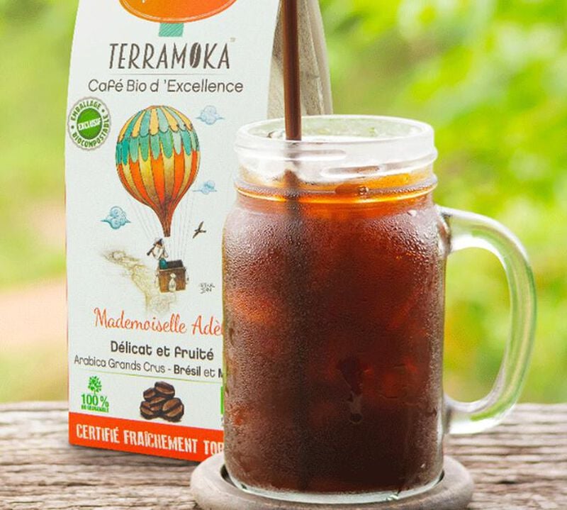 1,250kg Caf&eacute; moulu 100% Arabica Bio Mademoiselle Ad&egrave;le - TerraMoka image number 2