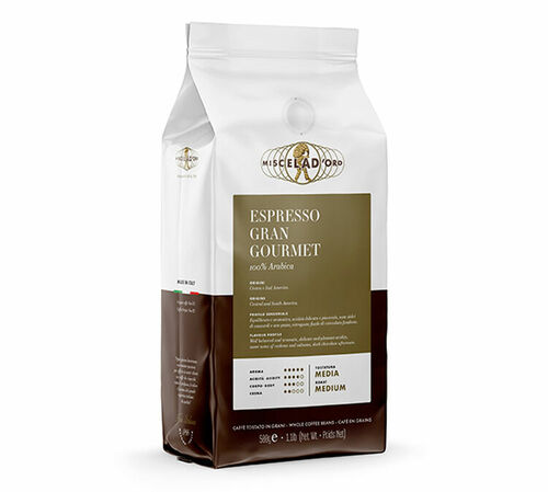 500 g - Caf&eacute; en grain - Espresso Gran Gourmet - MISCELA D'ORO