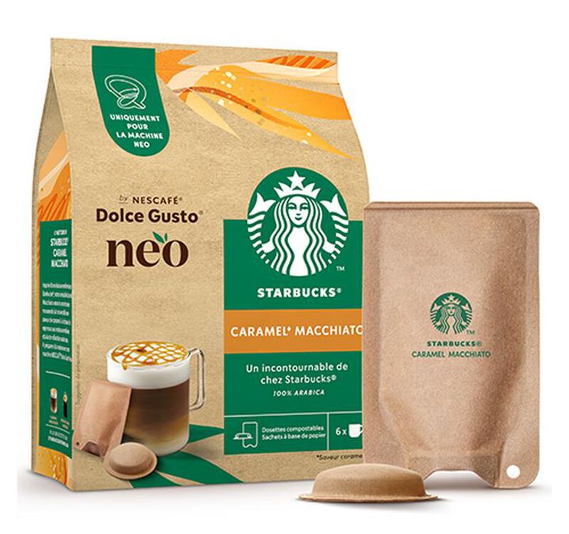 NEO Nescafe&reg; Dolce Gusto&reg; pods Starbucks Caramel Macchiato x 12 image number 5