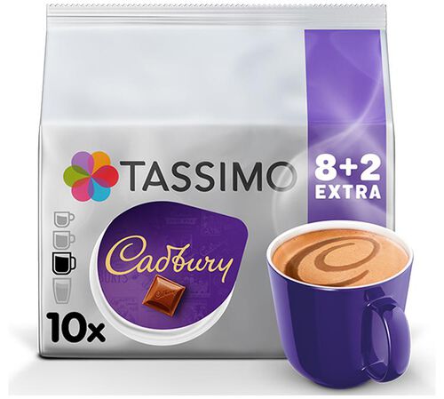 Tassimo pods Cadbury Hot Chocolate x 8 T-Discs