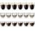 18 verres double paroi Pavina 8cl - 25cl - 35cl - Bodum image