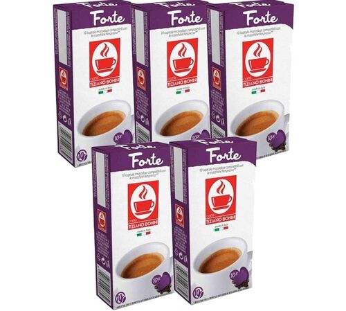 Caff&egrave; Bonini Forte capsules compatible with Nespresso&reg; x 50