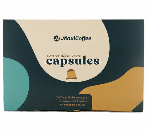 90 Nespresso* Original Compatible Capsules Discovery Box &ndash; MAXICOFFEE