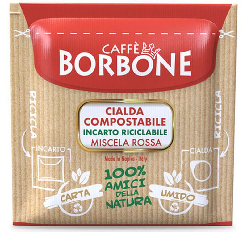 Caff&egrave; Borbone ESE Pods Miscela Rossa x50 image number 0