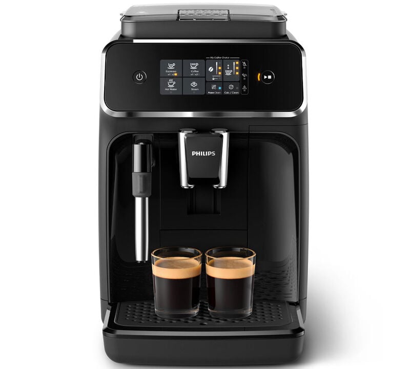 Expresso broyeur automatique - S&eacute;ries 2300 - Noire finition chrom&eacute;e EP2320/02 - PHILIPS image number 0