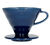 Hario V60 dripper in indigo blue ceramic for 1-4 cups image