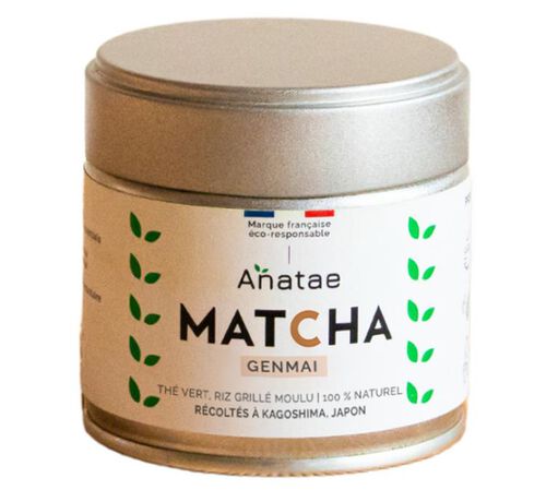 Th&eacute; Matcha - GENMAI - BIO - 30gr - ANATAE
