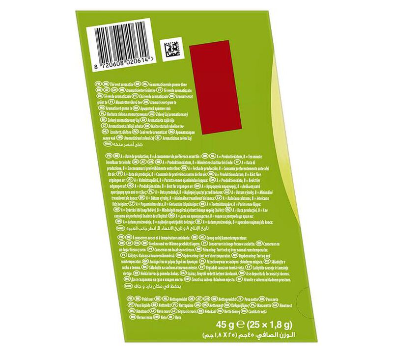 Sencha Green Tea - 25 pyramid tea bags - Exclusive Selection - Lipton image number 3