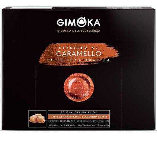 50 capsules compatibles Nespresso* Pro Caramel &ndash; GIMOKA
