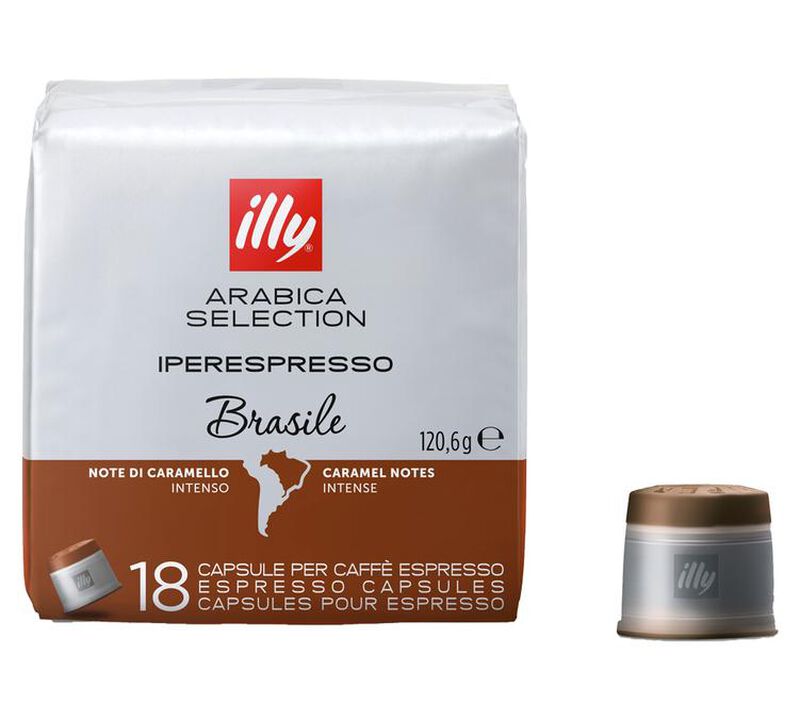 lly Iperespresso MonoArabica Brasile x 18 coffee capsules image number 0