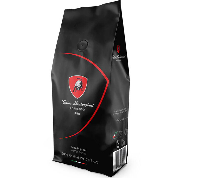 200 g - Caf&eacute; en grain - Red - TONINO LAMBORGHINI image number 0