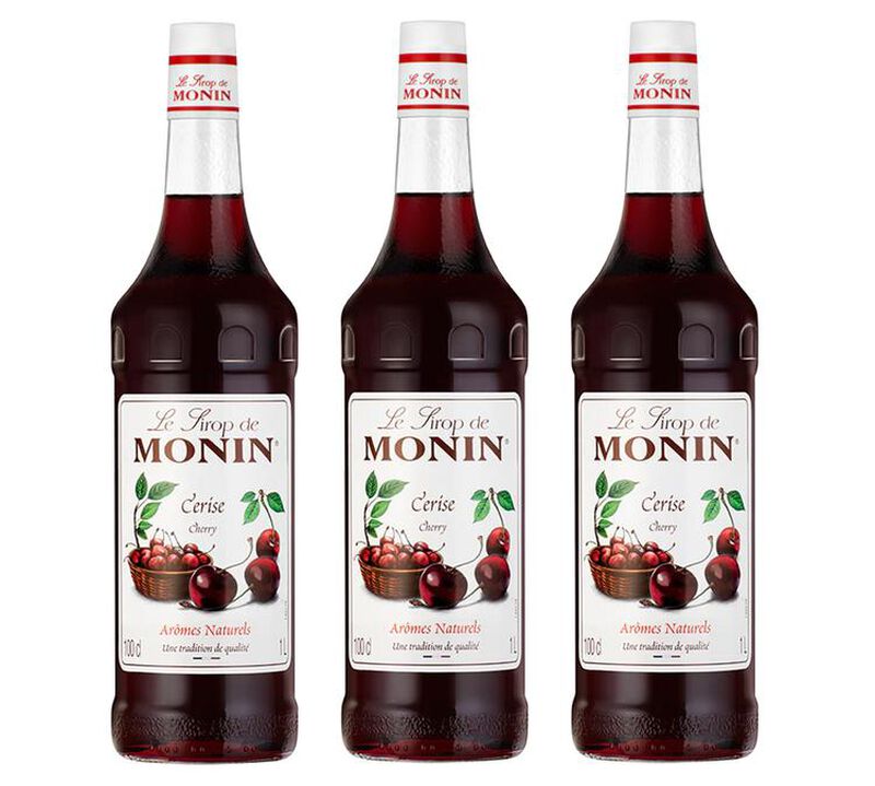 Sirop - Cerise - 3 x 1L - MONIN image number 0