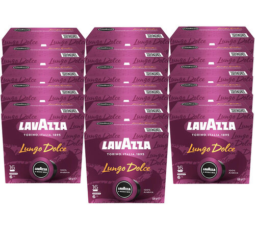 Lavazza A Modo Mio Lungo Dolce Coffee Pods x 256
