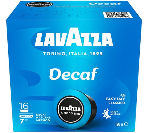 16 capsules caf&eacute; A Modo Mio Dek - LAVAZZA image number 0