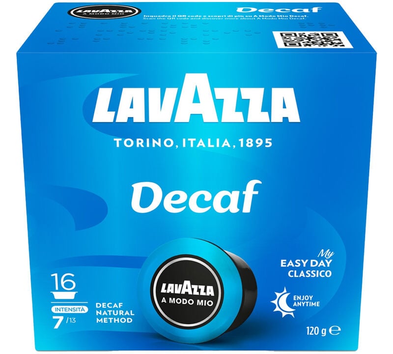 16 capsules caf&eacute; A Modo Mio Dek - LAVAZZA image number 0