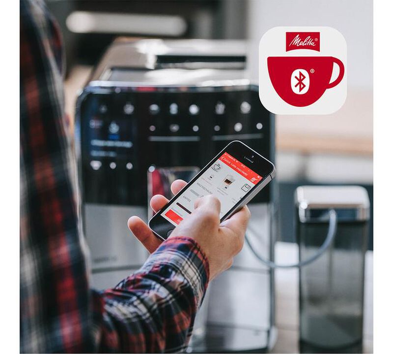 Expresso Broyeur Melitta Barista TS Smart Connect&eacute;e Argent F850-101 image number 5