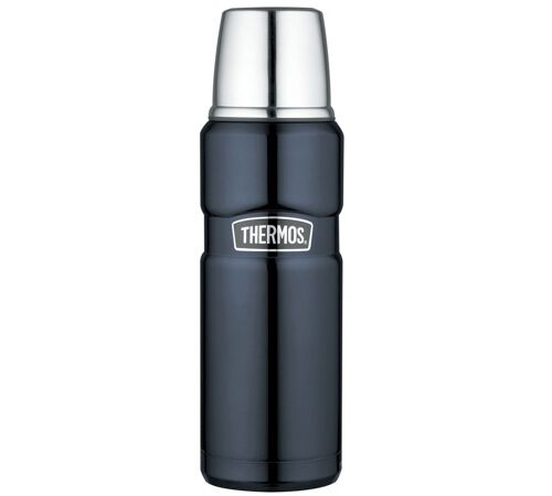 Bouteille isotherme Stainless King Inox bleu nuit 47 cl - THERMOS