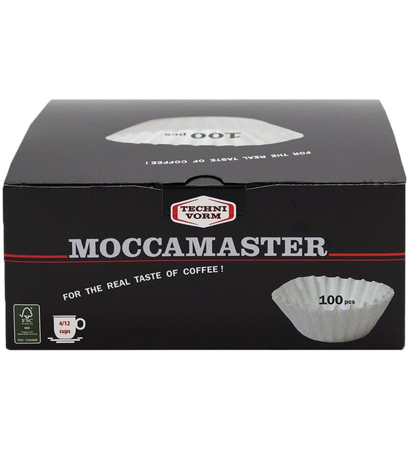 100 Filtres corbeille MOCCAMASTER 110x250mm image number 0