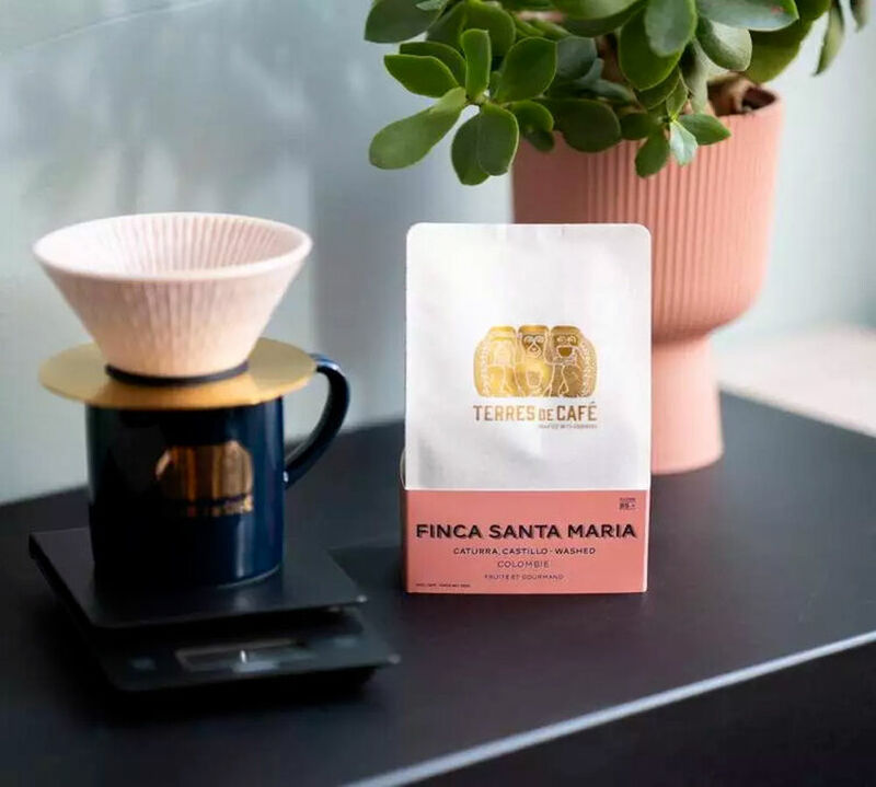 250 g - Caf&eacute; en grain - Finca Santa Maria - TERRES DE CAF&Eacute; image number 1