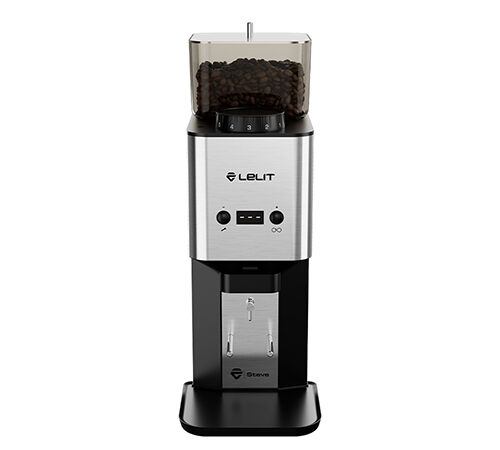 Moulin &agrave; caf&eacute; LELIT Steve PM20  inox bross&eacute; image number 1