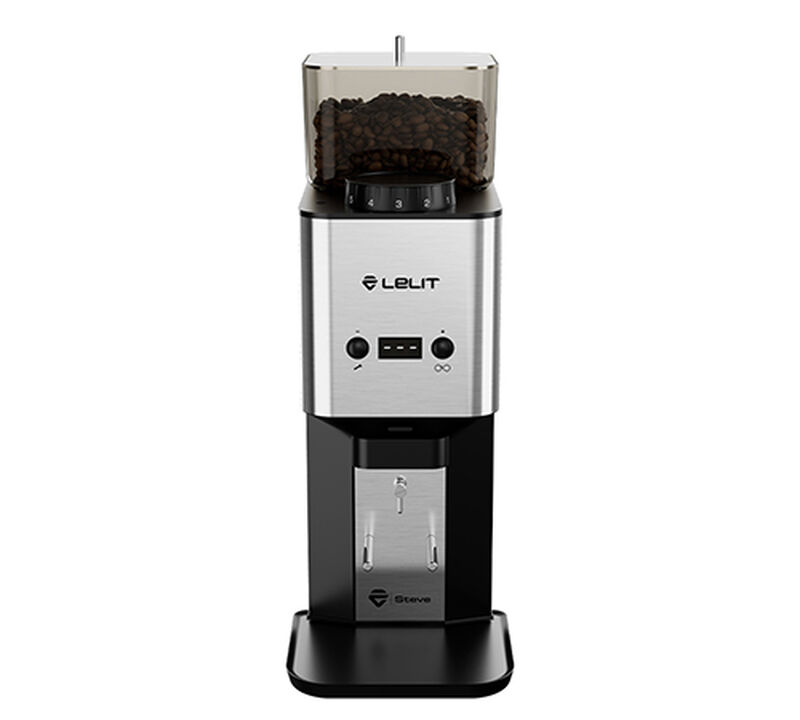 Moulin &agrave; caf&eacute; LELIT Steve PM20  inox bross&eacute; image number 1