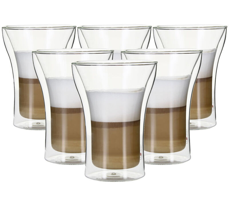 6x25cl Assam double wall glasses - Bodum image number 0