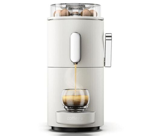 Kaffeemaschine COFFEE B - GLOBE Cremefarben - CAF&Eacute; ROYAL