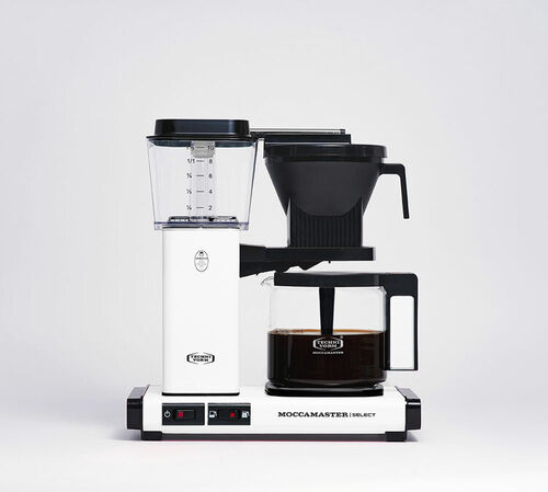 Cafeti&egrave;re filtre Moccamaster KBG741 Select Blanc mat 1.25L image number 1