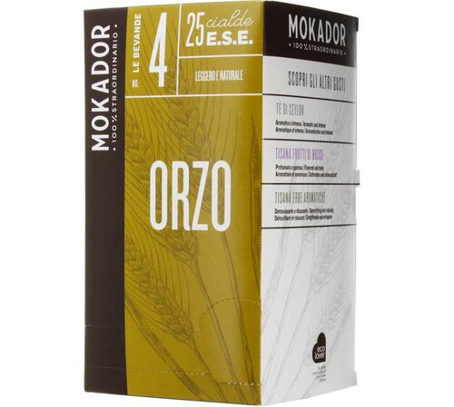 25 dosettes ESE Orzo - MOKADOR CASTELLARI