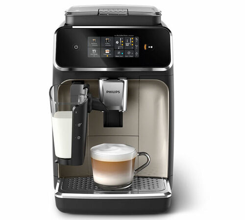 Expresso Broyeur PHILIPS Silent Brew EP2339/40 Black Chrome LatteGo