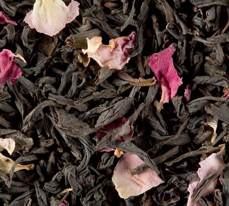 Th&eacute; Noir Rose - Vrac 100 g - DAMMANN FR&Egrave;RES image number 0