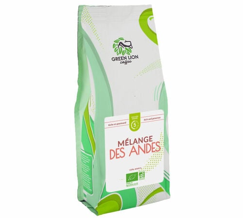 Green Lion Coffee Andes Blend Organic Coffee Beans &ndash; 1kg
