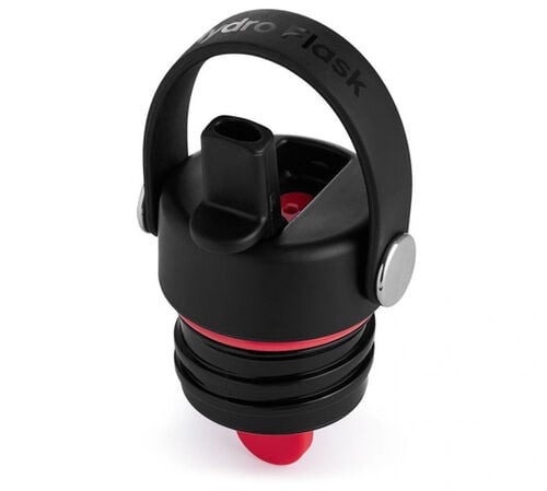Bouchon avec paille Standard Mouth Flex Straw Cap - Black - Hydroflask image number 1