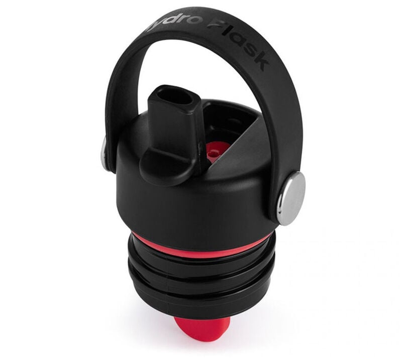 Bouchon avec paille Standard Mouth Flex Straw Cap - Black - Hydroflask image number 1