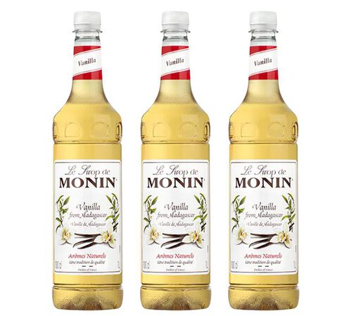 Sirop Vanille Bouteille plastique 3 x 1L - MONIN