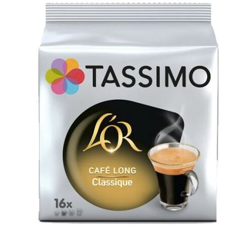 Tassimo Pods L'Or Caf&eacute; Long Classique x 16 T-Discs