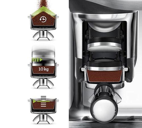 Machine expresso SAGE Barista Touch Impress SES882SST4FEU1 Sea Salt - Extraction &agrave; froid image number 6
