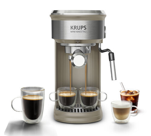 Machine expresso KRUPS Mini Maestro Hot & Cold XP350AE0 Beige