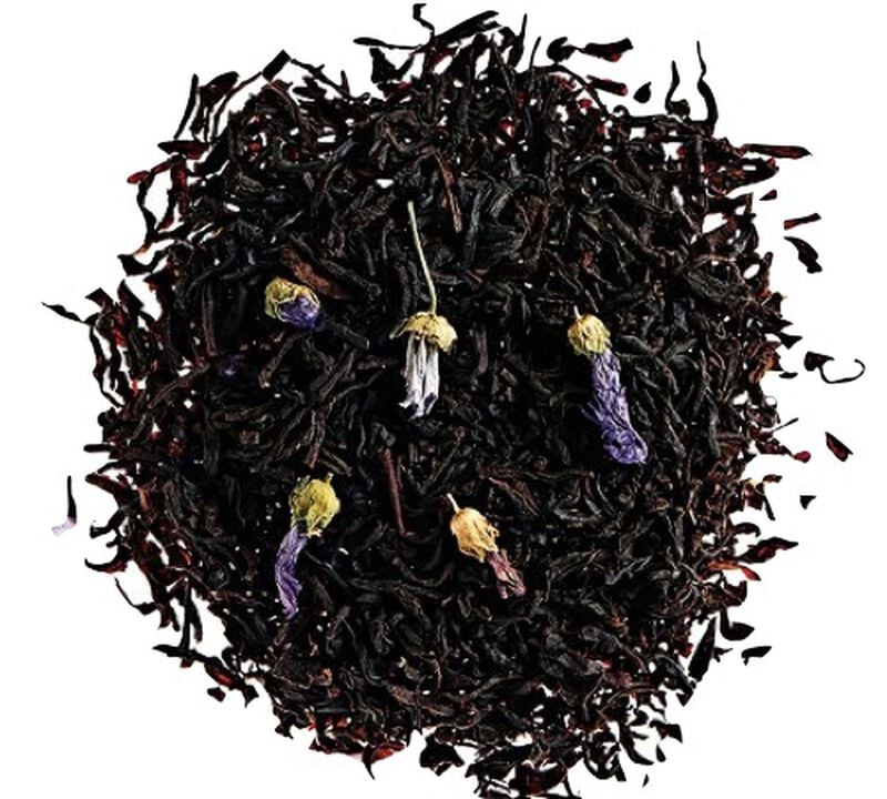 Th&eacute; Noir Violette mon Amour - Vrac 100 g - COMPTOIR FRAN&Ccedil;AIS DU TH&Eacute; image number 0