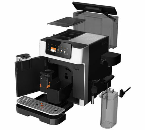 Expresso Broyeur BEKO Latte Noire CEG7348X image number 4