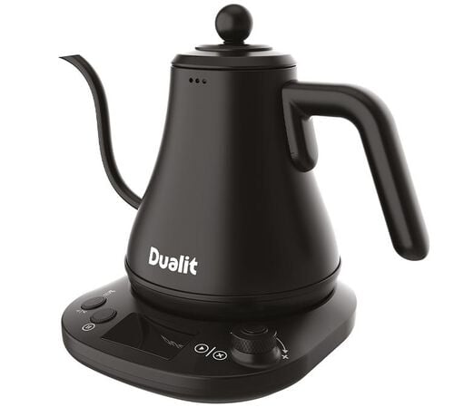 Bouilloire Col de cygne Dualit pour Slow Coffee noire 80 cl