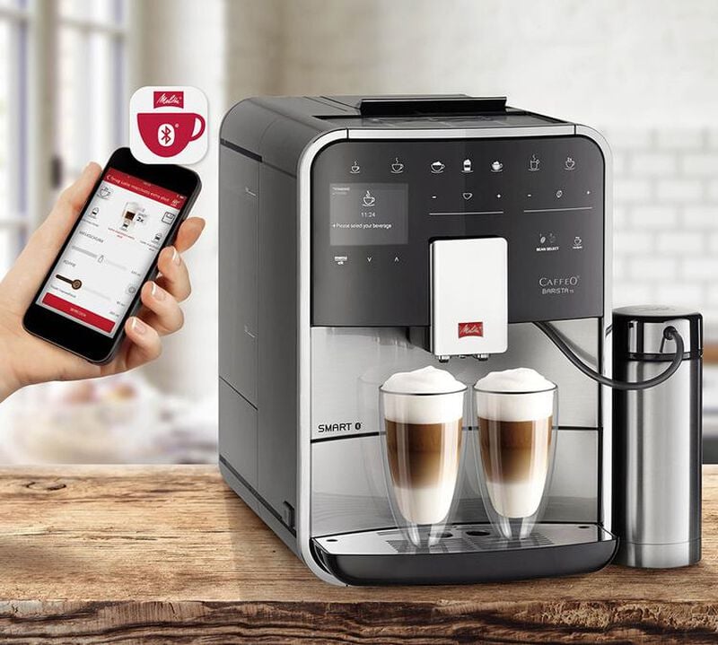 Machine &agrave; caf&eacute; &agrave; grain Barista TS Smart F860-100 Inox - Melitta - Tr&egrave;s bon &eacute;tat image number 1
