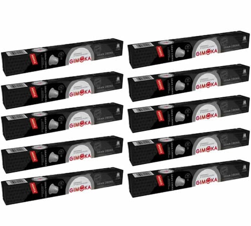 100 capsules compatibles Nespresso* Original Gran Crema - GIMOKA