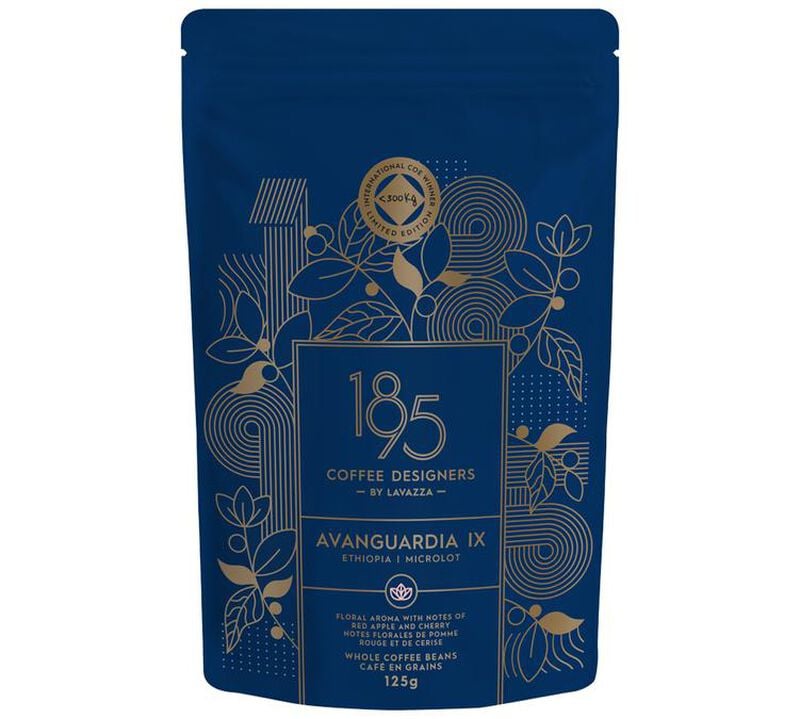 125 g - Caf&eacute; en grain - Avanguardia X - 1895 COFFEE DESIGNERS BY LAVAZZA image number 0