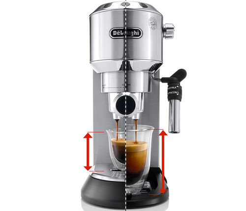 DeLonghi Dedica EC685.M Inox spazzolato Macchina per caff&egrave; espresso image number 3