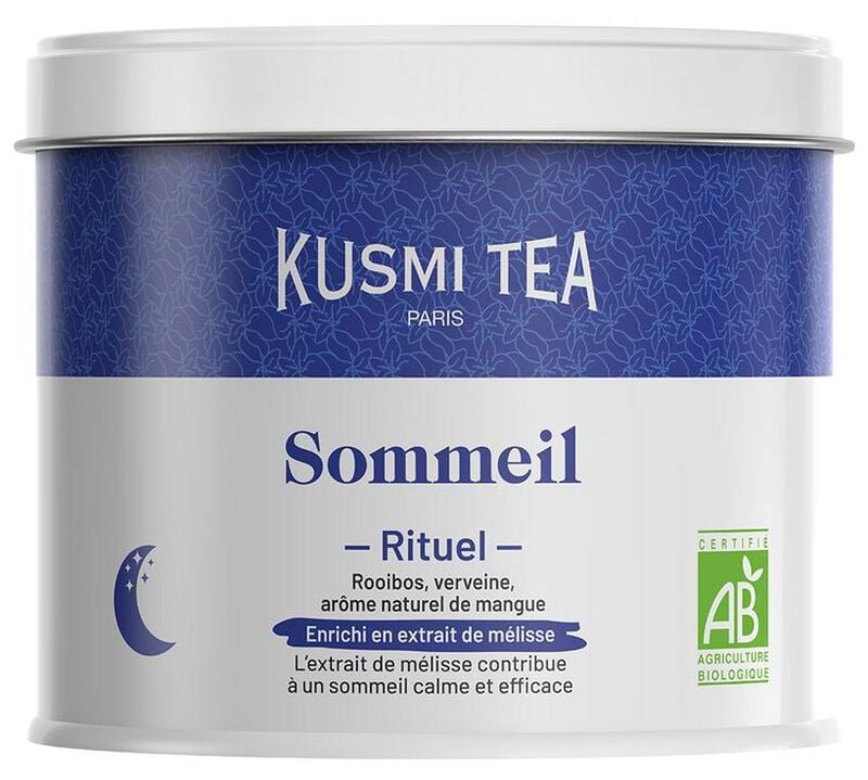 Kusmi Tea Organic Loose Leaf Tea Sleep Ritual Herbal Tea - 100g image number 0