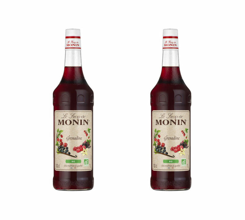 Sirop bio Monin - Grenadine - 2 x 1 L image number 0