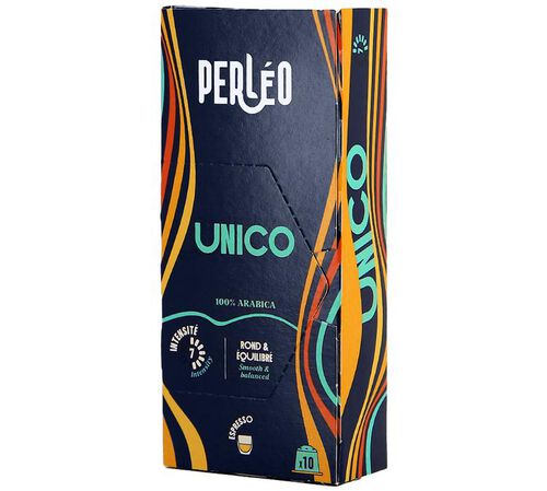 10 Nespresso* Original Compatible Capsules Unico &ndash; PERLEO image number 1