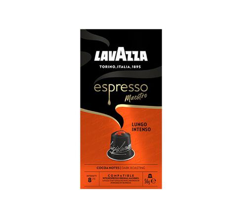 10 Nespresso* Original kompatible Kapseln Espresso Maestro Lungo Intenso &ndash; LAVAZZA image number 0